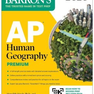 AP Human Geography Premium, 2026: Prep Book with 6 Practice Tests+ Comprehensive Review + Online Practice (Paperback)